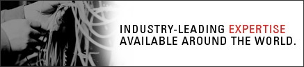 Industry leading expertise - available around the world.